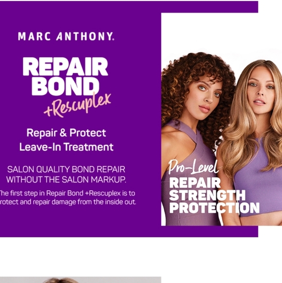 Marc Anthony Repair Bond Leave In Conditioner Treatment & FULL SIZE MASK PRODUCT - Picture 5 of 10